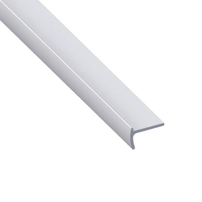 Immagine di PROFILO PER MANIGLIE 18 MM x 12 MM x 2 MM SPESSORE 1,5 MM ALLUMINIO ARGENTO LUNGHEZZA 1 MT