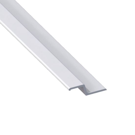 Immagine di PROFILO PER MANIGLIE 40 MM x 13 MM x 18 MM SPESSORE 2 MM ALLUMINIO ARGENTO LUNGHEZZA 1 MT