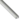 Immagine di PROFILO AD U 10 MM X18 MM SPESSORE 1 MM PVC BIANCO LUNGHEZZA 2 MT