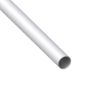 Immagine di TUBO TONDO DIAMETRO 6 MM SPESSORE 1 MM ALLUMINIO ARGENTO LUNGHEZZA 2 MT
