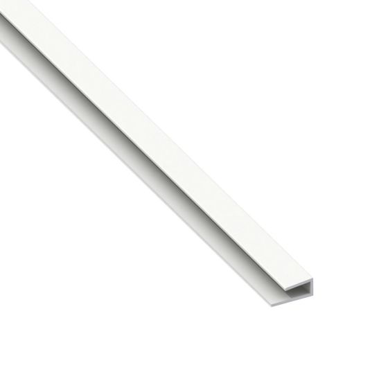 Immagine di PROFILO PER BORDI SPESSORE 4 MM PVC BIANCO LUNGHEZZA 1 MT