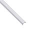 Immagine di PROFILO DI PROTEZIONE 14 MM x 10 MM SPESSORE 1,5 MM ALLUMINIO ARGENTO LUNGHEZZA 2 MT