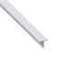 Immagine di PROFILO A T 20 MM x 20 MM SPESSORE 1,5 MM ALLUMINIO ARGENTO LUNGHEZZA 1 MT