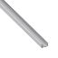 Immagine di PROFILO AD U 10 MM X19,5 MM SPESSORE 1,5 MM ALLUMINIO ARGENTO LUNGHEZZA 2 MT