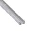 Immagine di PROFILO AD U 10 MM x 11,5 MM SPESSORE 1,5 MM ALLUMINIO ARGENTO LUNGHEZZA 1 MT