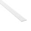 Immagine di BARRA PIATTA 25 MM x 2 MM ALLUMINIO BIANCO LUNGHEZZA 1 MT