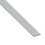 Immagine di BARRA PIATTA 25 MM x 2 MM ALLUMINIO INOX SPAZZOLATO LUNGHEZZA 1 MT