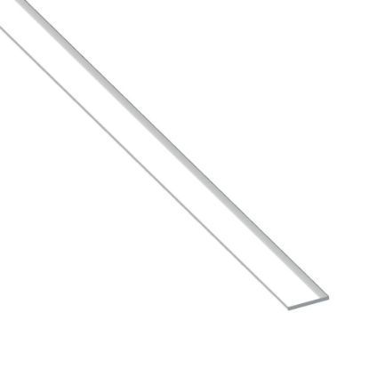 Immagine di BARRA PIATTA 30 MM x 2 MM ALLUMINIO BRILLANTE LUNGHEZZA 1 MT