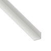 Immagine di ANGOLARE 10 MM x 10 MM SPESSORE 1 MM PVC BIANCO LUNGHEZZA 1 MT