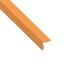 Immagine di ANGOLARE AUTOADESIVO 20 MM x 20 MM SPESSORE 1 MM PVC FAGGIO LUNGHEZZA 2,5 MT