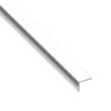 Immagine di ANGOLARE 25 MM x 20 MM SPESSORE 1 MM ALLUMINIO BRILLANTE LUNGHEZZA 1 MT