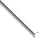 Immagine di ANGOLARE 20 MM x 20 MM SPESSORE 1 MM ALLUMINIO BRILLANTE LUNGHEZZA 1 MT
