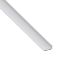 Immagine di ANGOLARE 60 MM x 25 MM SPESSORE 2,5 MM ALLUMINIO COLORE ARGENTO LUNGHEZZA 1 MT