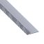 Immagine di ANGOLARE 23,5 MM x 43 MM SPESSORE 1,5 MM ALLUMINIO LAMIERA STRIATA LUNGHEZZA 1 MT