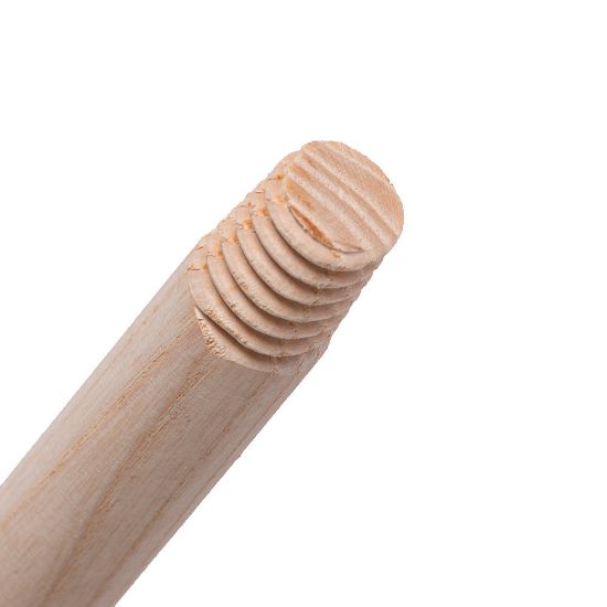 Immagine di MANICO IN LEGNO DI FAGGIO PER SCOPA MM 1300