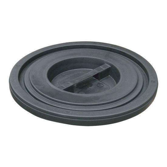 Immagine di COPERCHIO PER BIDONE PVC NERO 75 LT COLORE NERO