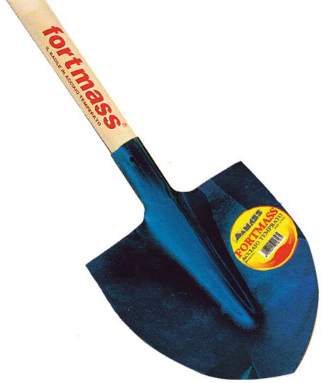 Immagine di BADILE ACCIAIO TEMPRATO CON MANICO MASS