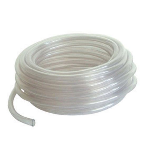 Immagine di TUBO TRASPARENTE PVC ALIMENTARE PER LIVELLA AD ACQUA ROTOLO DA 50 MT