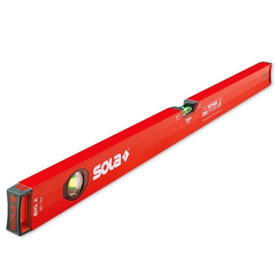 Immagine di LIVELLA MANUALE CON BOLLA REGOLABILE 80 CM SOLA