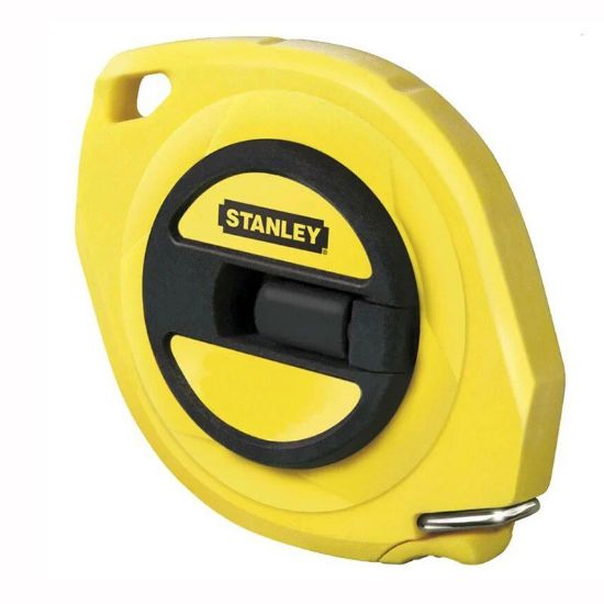 Immagine di ROTELLA METRICA A NASTRO IN ACCIAIO 10 MT STANLEY