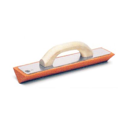 Immagine di FRATTONE IN SPUGNA ARANCIO GRANA FINA AD ANGOLO INTERNO 350x70 MM ANCORA