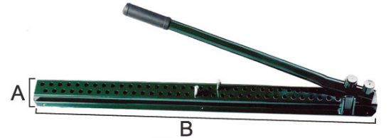 Immagine di PIASTRA PIEGASTAFFE PROFESSIONALE CON PERNI 5x80 10 MM FT