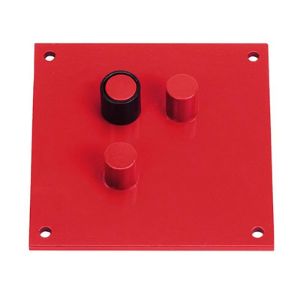 Immagine di PIASTRA PIEGAFERRO SENZA MANICO IN ACCIAIO 20x25 CM MASS