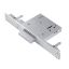Immagine di SERRATURA DOPPIA MAPPA 2 MANDATE 3 CHIUSURE ENTRATA 50 MM PER INFERRIATE E CANCELLI ASSA ABLOY