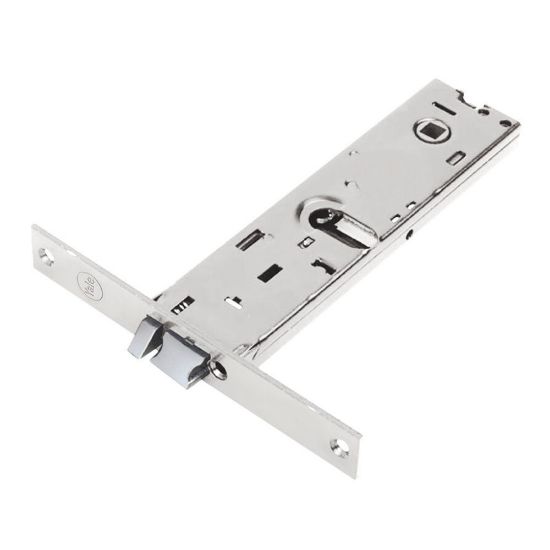 Immagine di SERRATURA ELETTRICA PER PORTE ALLUMINIO ORIZZONTALE ENTRATA 80 MM INTERASSE 67 MM FASCIA 44 MM ASSA ABLOY