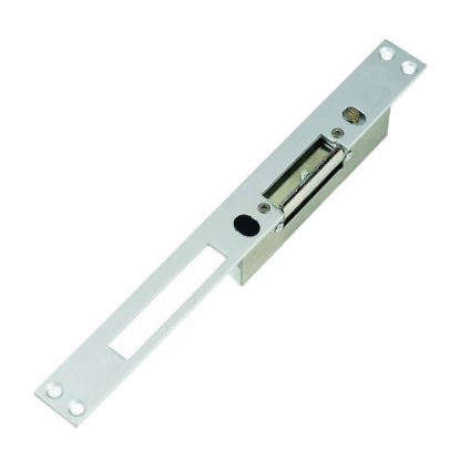 Immagine di INCONTRO ELETTRICO SGANCIO PERMANENTE LUNGO 8/12V ARGENTO ASSA ABLOY