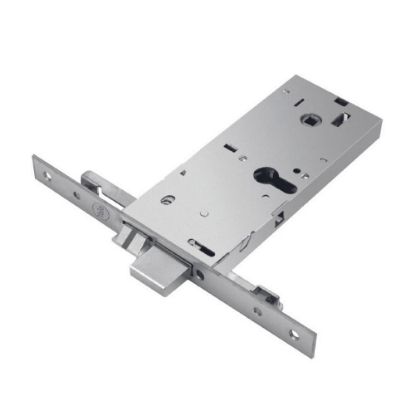 Immagine di SERRATURA ELETTRICA PER PORTE ALLUMINIO ORIZZONTALE SCROCCO/CATENACCIO INTERNO ENTRATA 90x67x78 MM 1 MANDATA ASSA ABLOY