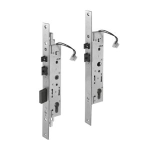 Immagine di SERRATURA ELETTRICA MONOPUNTO MP1 ENTRATA 35 MM INTERASSE 85 MM CATENACCIO AVANZANTE CHIUSURA 3 PUNTI PER PORTE ALLUMINIO ASSA ABLOY