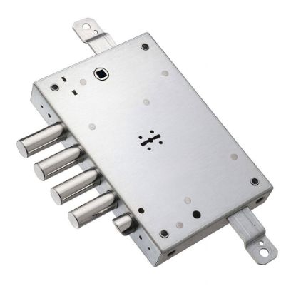 Immagine di SERRATURA A INFILARE TRIPLICE INTERNO 28 MM 3CHIAVI 60 MM CANOTTI INTERNO 15 MM ESTERNO 28 MM SX PER PORTE BLINDATE MOTTURA