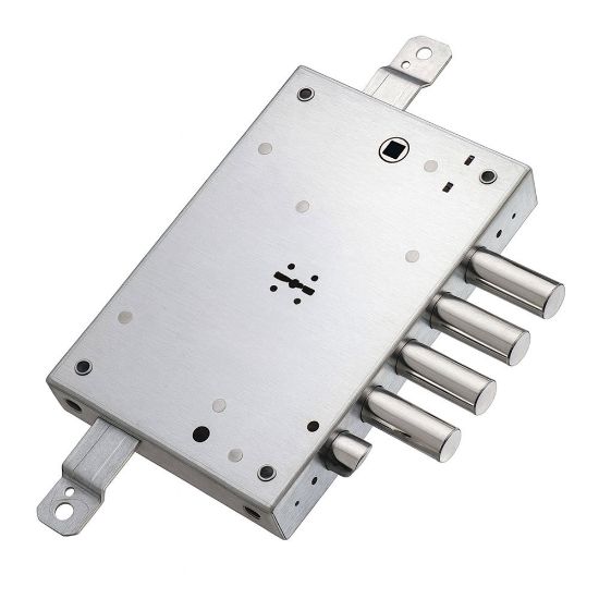 Immagine di SERRATURA A INFILARE TRIPLICE INTERNO 28 MM 3CHIAVI 60 MM CANOTTI INTERNO 15 MM ESTERNO 28 MM DX PER PORTE BLINDATE MOTTURA