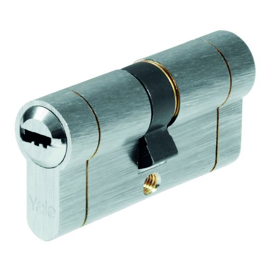 Immagine di CILINDRO DOPPIO FRIZIONATO 32/40 MM 1+5 CHIAVI IN SCATOLA ASSA ABLOY