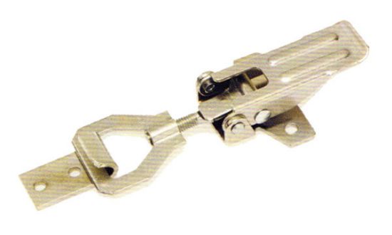 Immagine di CHIUSURA PER BAULE REGOLABILE NICHELATA-2 PZ/BLISTER