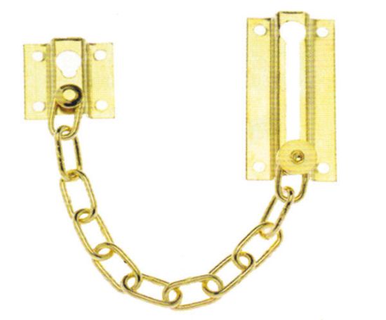 Immagine di CATENA DI SICUREZZA PESANTE PER PORTE - 1 PZ/BLISTER