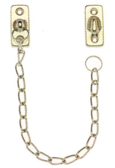 Immagine di CATENA DI SICUREZZA LEGGERA CM 25 PER PORTE - 1 PZ/BLISTER