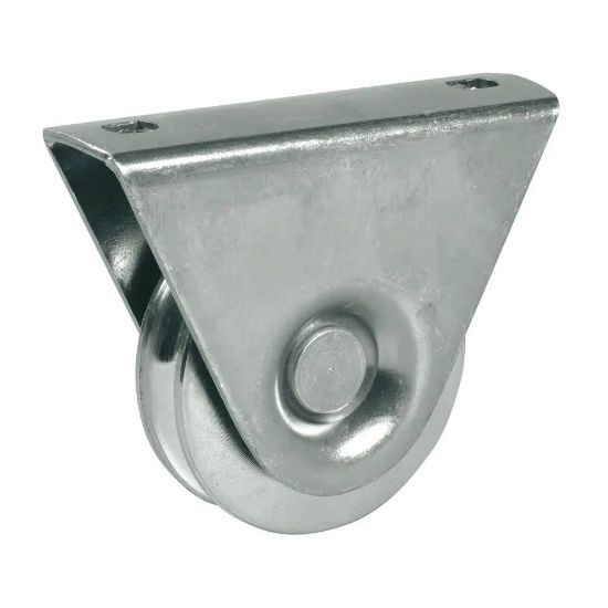 Immagine di RUOTA SUPPORTO ESTERNO PER CANCELLO DIAMETRO 80 MM - 1 PZ/BLISTER