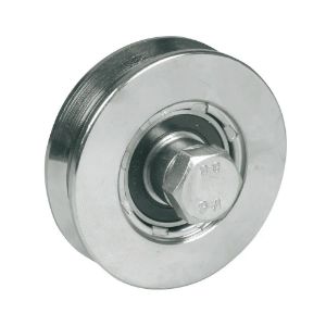 Immagine di RUOTA PER CANCELLO SCORREVOLE DIAMETRO 120 MM - 1 PZ/BLISTER