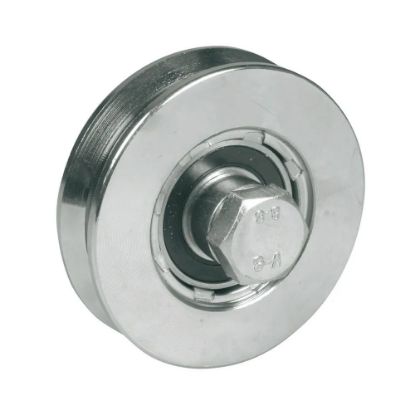 Immagine di RUOTA PER CANCELLO SCORREVOLE DIAMETRO 120 MM - 1 PZ/BLISTER