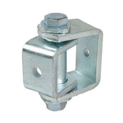 Immagine di CARDINE A SALDARE PICCOLO PER CANCELLO AD ANTA REGOLABILE - 1 PZ/BLISTER