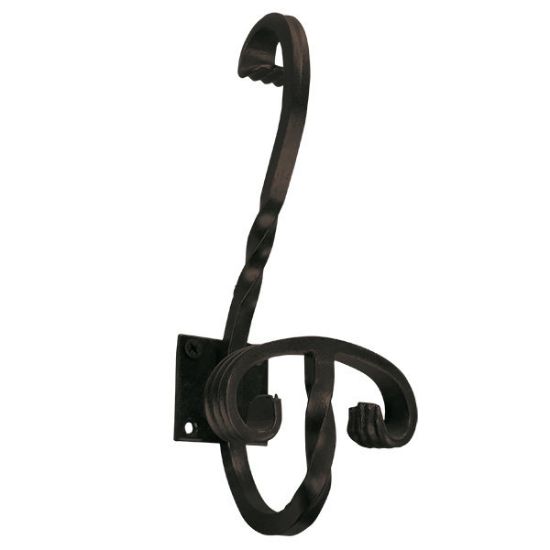 Immagine di APPENDIABITO IN FERRO BATTUTO ART.730 ANTICO NERO