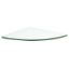 Immagine di MENSOLA VETRO STANDARD 8x300x300 MM TRASPARENTE