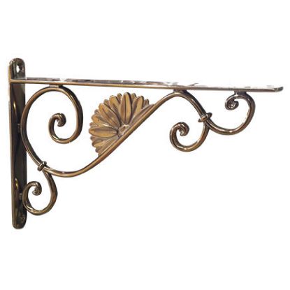 Immagine di REGGIMENSOLA BAROCCO RAME ANTICO 24 CM