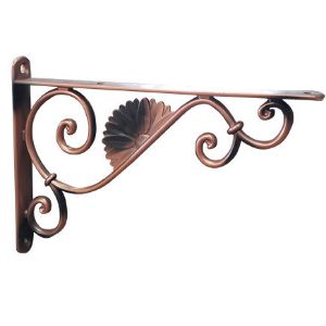 Immagine di REGGIMENSOLA BAROCCO OTTONE ANTICO 24 CM