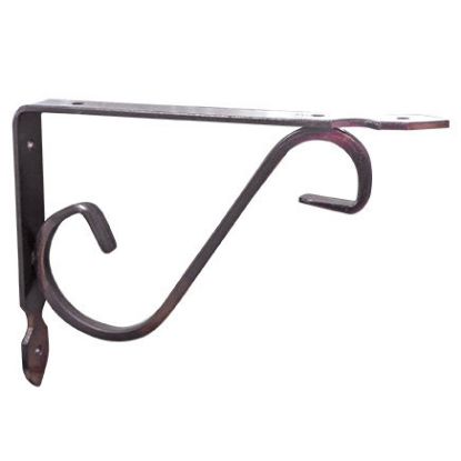 Immagine di REGGIMENSOLA FERRO BATTUTO RAMATO 25 CM