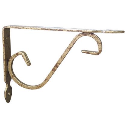 Immagine di REGGIMENSOLA FERRO BATTUTO ARTE POVERA 20 CM