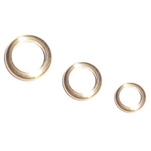 Immagine di RONDELLA OTTONE PER CERNIERA DIAMETRO 8x12x2 MM - 30 PZ/BLISTER