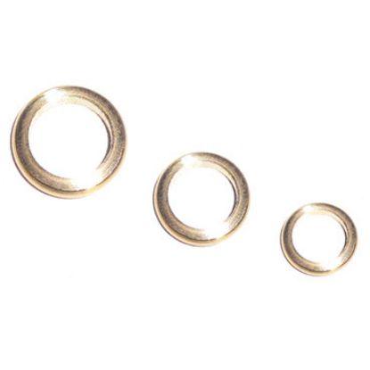 Immagine di RONDELLA OTTONE PER CERNIERA DIAMETRO 8x12x2 MM - 30 PZ/BLISTER